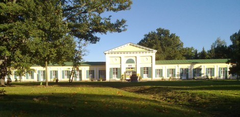 Kolonnade der Salzquelle und Wiesenquelle in Franzensbad Kolonnade Salzquelle und Wiesenquelle Franzensbad