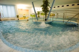 Ve vířivce - vyhřívaný bazén. Léčí vodní proudy - protiproud. Vířivky - vodní proud z trysek. Ve vířivce Františkovy Lázně