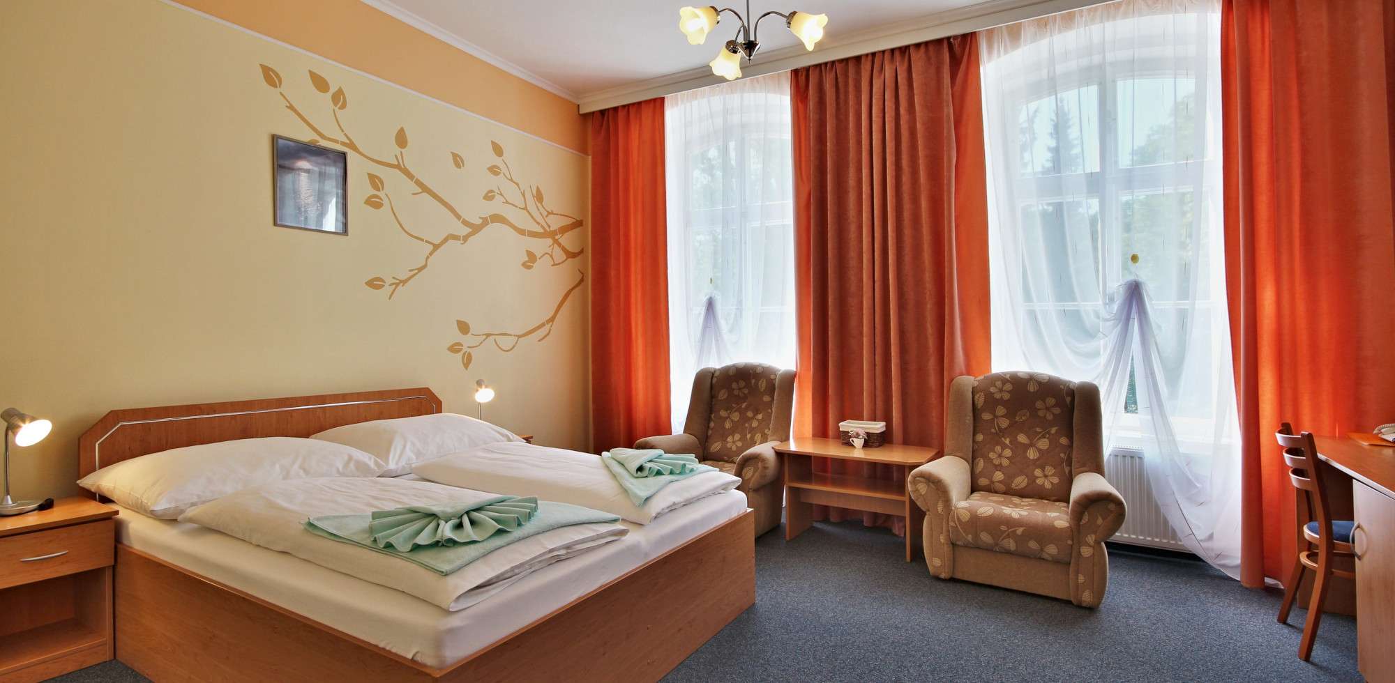 Dvoulůžkový pokoj v lázních