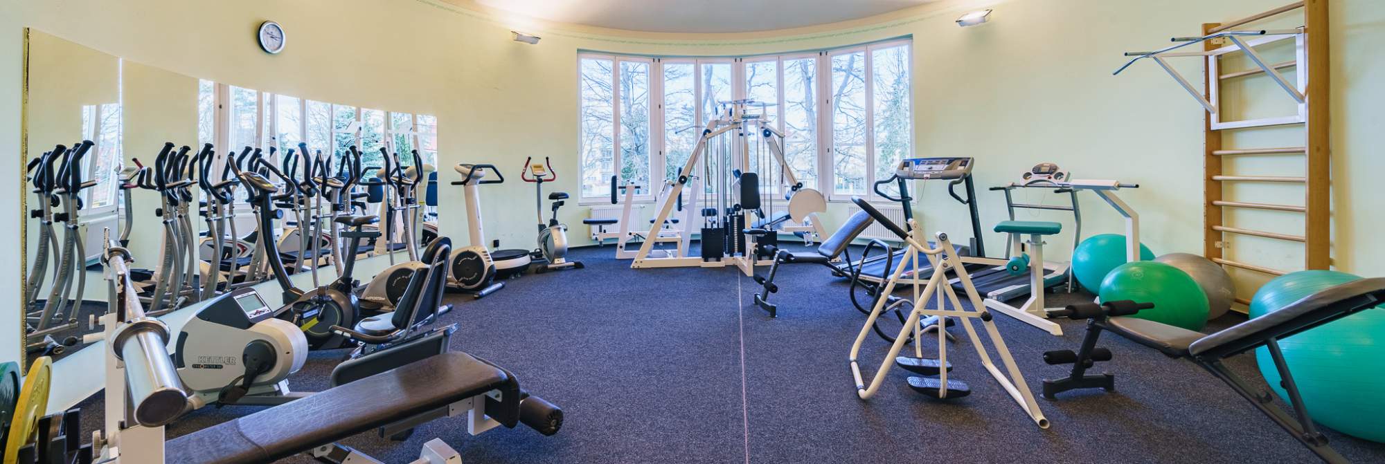 Fitness - Fitnessraum im Spa Hotel Erika****, Franzensbad, Tschechische Republik Fitness,Franzensbad,Kur