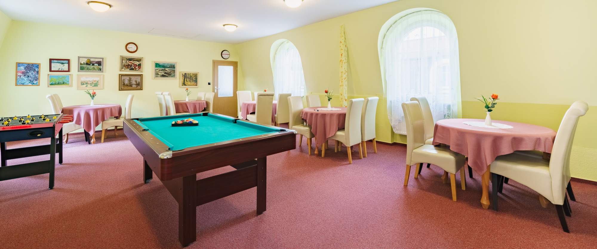Geselschafftsraum-Spielraum im Kurhotel Erika **** in Franzensbad Geselschafftsraum,Spielraum,Franzensbad