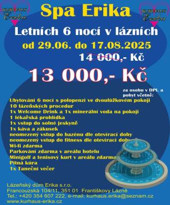 Léto v lázních, 2025